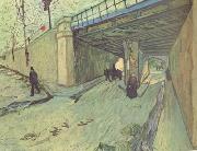 Vincent Van Gogh The Railway Bridge over Avenue Montmajour,Arles (nn04) china oil painting artist
